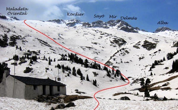 Esquí de montaña en La Madaleta
